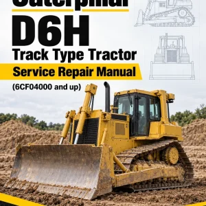 Caterpillar CAT D6H Track Type Tractor Service Repair Manual (6CF04000 and up) Caterpillar CAT D6H Track Type Tractor Service Repair Manual (6CF04000 and up)