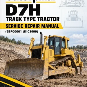 Caterpillar CAT D7H Track Type Tractor Service Repair Manual (5BF00001 till 03999)