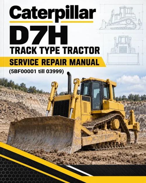 Caterpillar CAT D7H Track Type Tractor Service Repair Manual (5BF00001 till 03999) Caterpillar CAT D7H Track Type Tractor Service Repair Manual (5BF00001 till 03999)