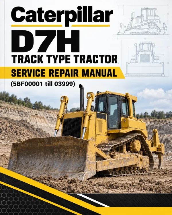 Caterpillar CAT D7H Track Type Tractor Service Repair Manual (5BF00001 till 03999) Caterpillar CAT D7H Track Type Tractor Service Repair Manual (5BF00001 till 03999)