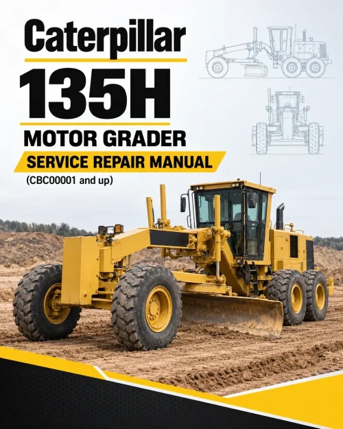 Caterpillar CAT 135H Motor Grader Service Repair Manual (CBC00001 and up) Caterpillar CAT 135H Motor Grader Service Repair Manual (CBC00001 and up)