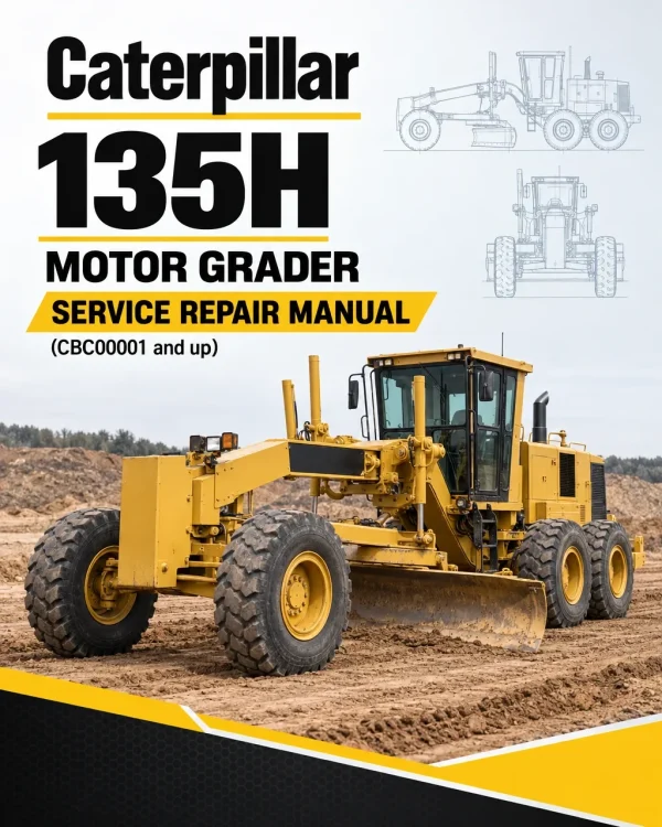 Caterpillar CAT 135H Motor Grader Service Repair Manual (CBC00001 and up) Caterpillar CAT 135H Motor Grader Service Repair Manual (CBC00001 and up)