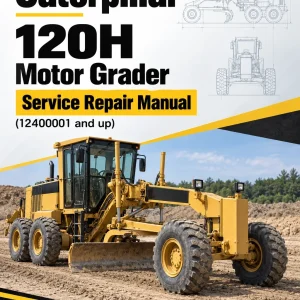 Caterpillar CAT 120H Motor Grader Service Repair Manual (12400001 and up)