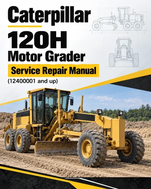Caterpillar CAT 120H Motor Grader Service Repair Manual (12400001 and up) Caterpillar CAT 120H Motor Grader Service Repair Manual (12400001 and up)