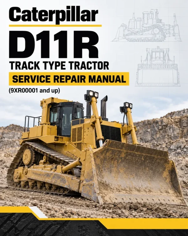 Caterpillar CAT D11R Track Type Tractor Service Repair Manual (9XR00001 and up)