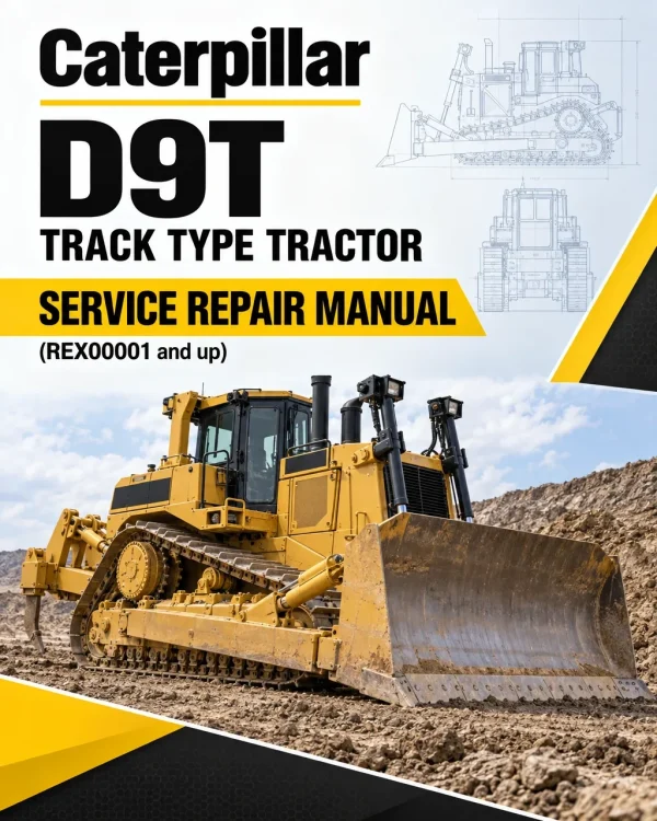 Caterpillar CAT D9T Track Type Tractor Service Repair Manual (REX00001 and up) Caterpillar CAT D9T Track Type Tractor Service Repair Manual (REX00001 and up)
