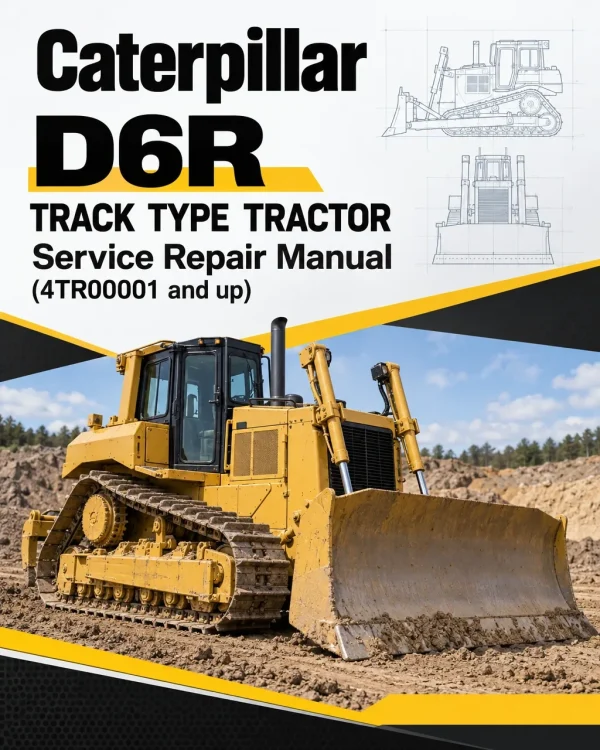 Caterpillar CAT D6R Track Type Tractor Service Repair Manual (4TR00001 and up) Caterpillar CAT D6R Track Type Tractor Service Repair Manual (4TR00001 and up)