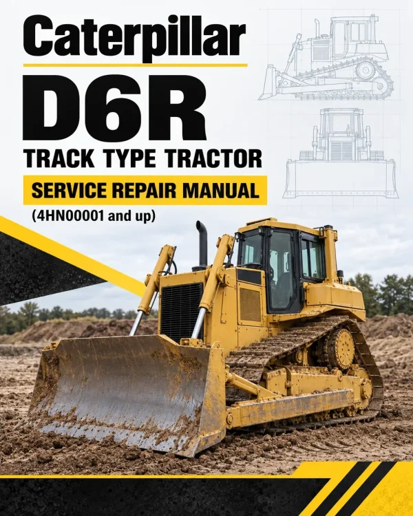 Caterpillar CAT D6R Track Type Tractor Service Repair Manual (4HN00001 and up)