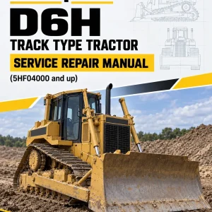 Caterpillar CAT D6H Track Type Tractor Service Repair Manual (5HF04000 and up) Caterpillar CAT D6H Track Type Tractor Service Repair Manual (5HF04000 and up)