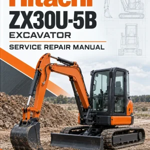Hitachi ZX30U-5B Excavator Service Repair Manual Hitachi ZX30U-5B Excavator Service Repair Manual