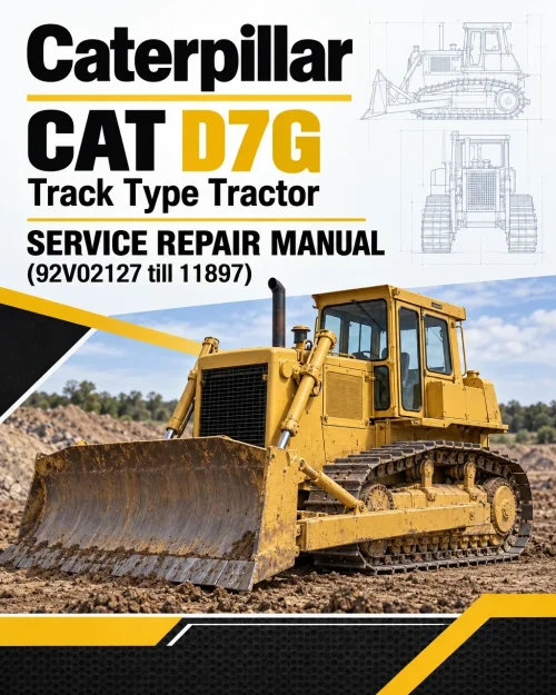 Caterpillar CAT D7G Track Type Tractor Service Repair Manual (92V02127 till 11897) Caterpillar CAT D7G Track Type Tractor Service Repair Manual (92V02127 till 11897)