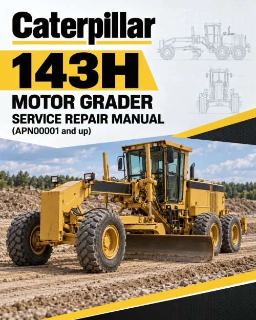 Caterpillar CAT 143H Motor Grader Service Repair Manual (APN00001 and up) Caterpillar CAT 143H Motor Grader Service Repair Manual (APN00001 and up)