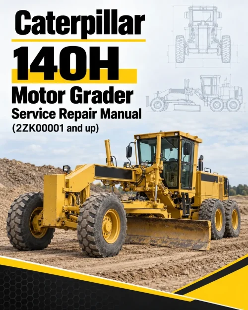 Caterpillar CAT 140H NA Motor Grader Service Repair Manual (2ZK00001 and up) Caterpillar CAT 140H NA Motor Grader Service Repair Manual (2ZK00001 and up)