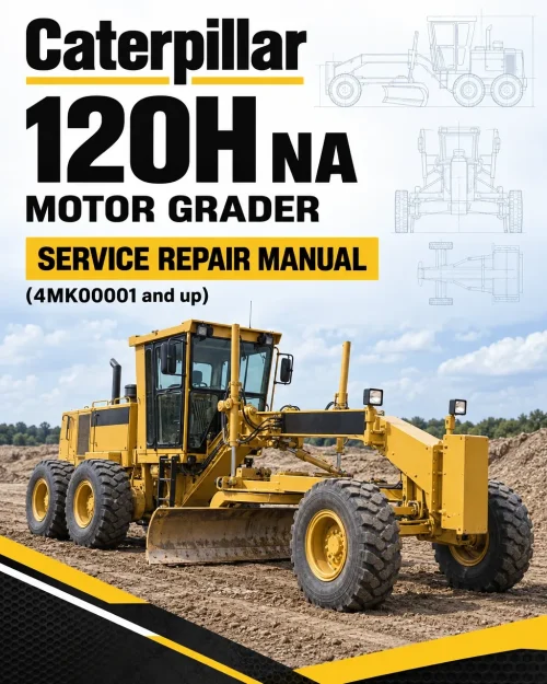 Caterpillar CAT 120H NA Motor Grader Service Repair Manual (4MK00001 and up) Caterpillar CAT 120H NA Motor Grader Service Repair Manual (4MK00001 and up)
