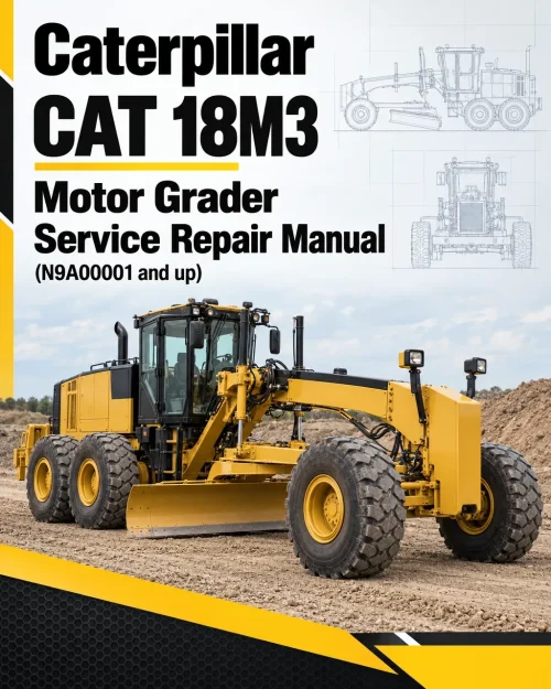 Caterpillar CAT 18M3 Motor Grader Service Repair Manual (N9A00001 and up) Caterpillar CAT 18M3 Motor Grader Service Repair Manual (N9A00001 and up)