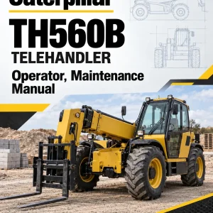 Caterpillar CAT TH560B Telehandler Operator, Maintenance Manual Caterpillar CAT TH560B Telehandler Operator, Maintenance Manual