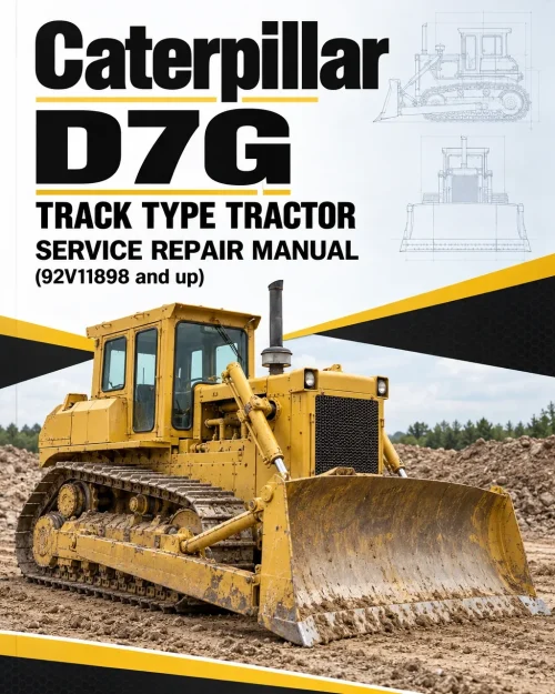 Caterpillar CAT D7G Track Type Tractor Service Repair Manual (92V11898 and up) Caterpillar CAT D7G Track Type Tractor Service Repair Manual (92V11898 and up)