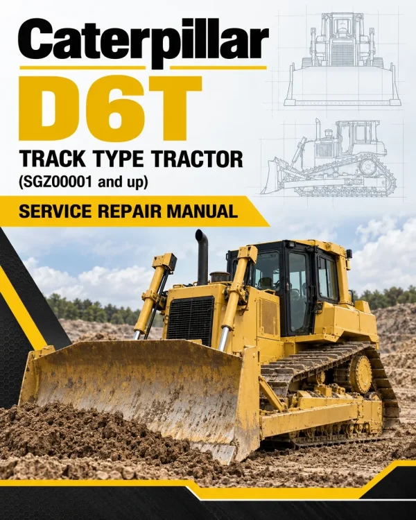 Caterpillar CAT D6T Track Type Tractor Service Repair Manual (SGZ00001 and up)