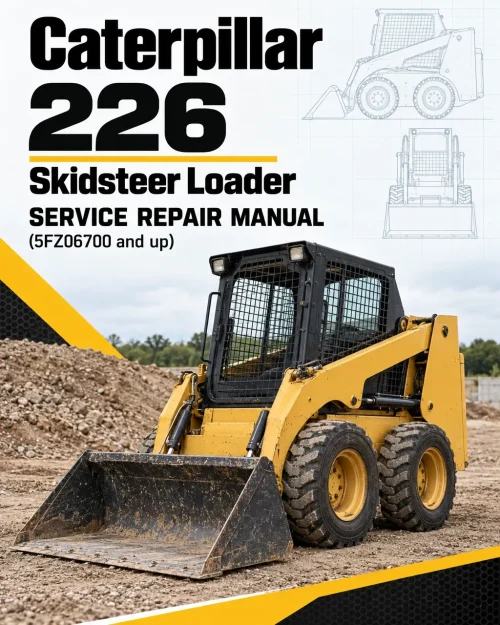 Caterpillar CAT 226 Skidsteer Loader Service Repair Manual (5FZ06700 and up) Caterpillar CAT 226 Skidsteer Loader Service Repair Manual (5FZ06700 and up)