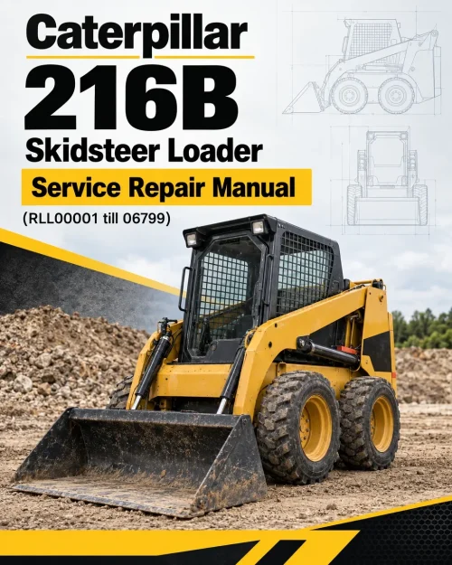 Caterpillar CAT 216B Skidsteer Loader Service Repair Manual (RLL00001 till 06799) Caterpillar CAT 216B Skidsteer Loader Service Repair Manual (RLL00001 till 06799)