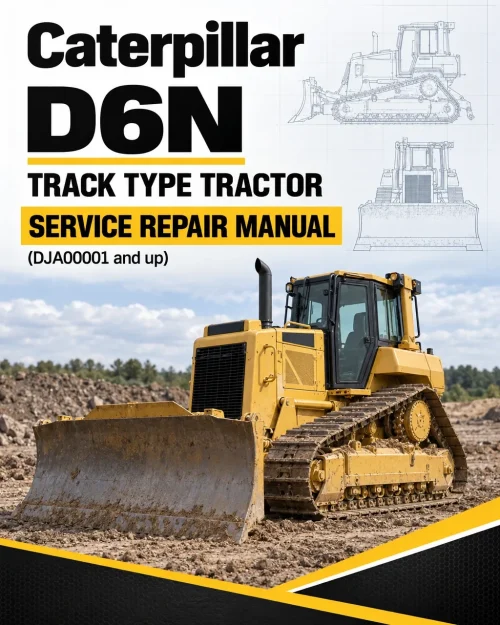 Caterpillar CAT D6N Track Type Tractor Service Repair Manual (DJA00001 and up) Caterpillar CAT D6N Track Type Tractor Service Repair Manual (DJA00001 and up)