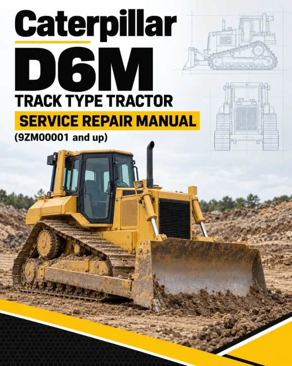 Caterpillar CAT D6M Track Type Tractor Service Repair Manual (9ZM00001 and up) Caterpillar CAT D6M Track Type Tractor Service Repair Manual (9ZM00001 and up)