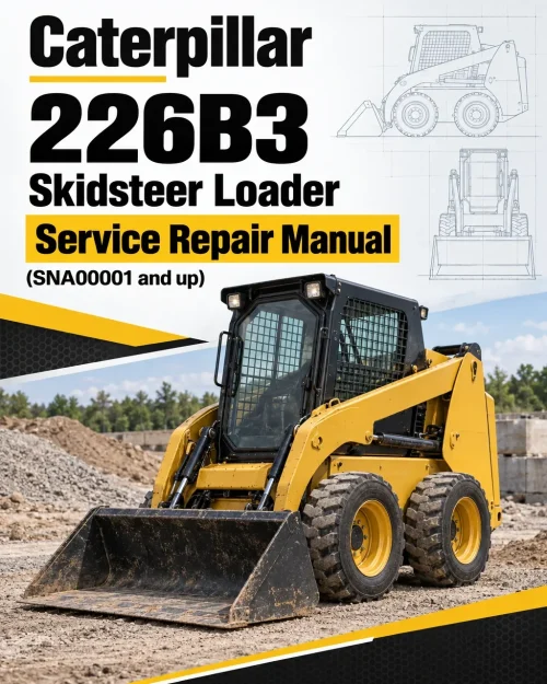 Caterpillar CAT 226B3 Skidsteer Loader Service Repair Manual (SNA00001 and up) Caterpillar CAT 226B3 Skidsteer Loader Service Repair Manual (SNA00001 and up)