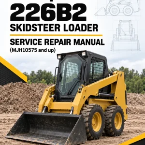 Caterpillar CAT 226B2 Skidsteer Loader Service Repair Manual (MJH10575 and up)
