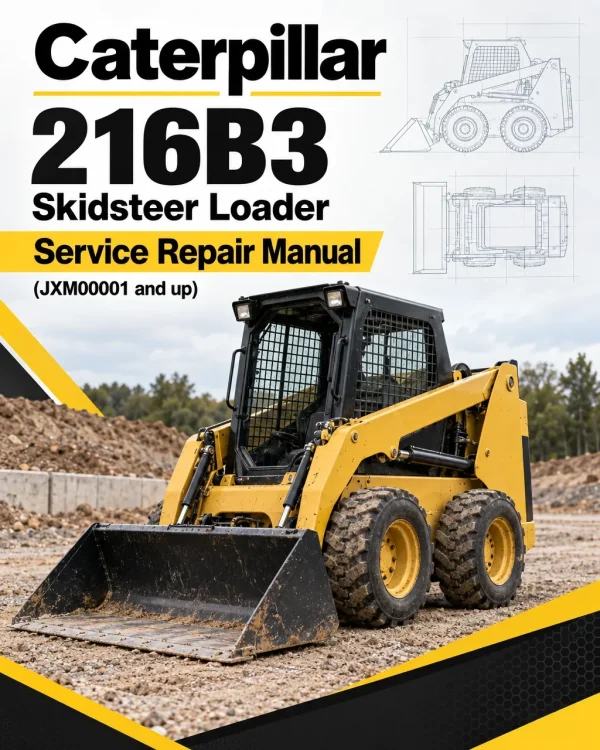 Caterpillar CAT 216B3 Skidsteer Loader Service Repair Manual (JXM00001 and up) Caterpillar CAT 216B3 Skidsteer Loader Service Repair Manual (JXM00001 and up)