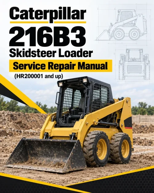 Caterpillar CAT 216B3 Skidsteer Loader Service Repair Manual (HR200001 and up) Caterpillar CAT 216B3 Skidsteer Loader Service Repair Manual (HR200001 and up)