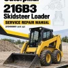 Caterpillar CAT 216B3 Skidsteer Loader Service Repair Manual (DSN00001 and up) Caterpillar CAT 216B3 Skidsteer Loader Service Repair Manual (DSN00001 and up)