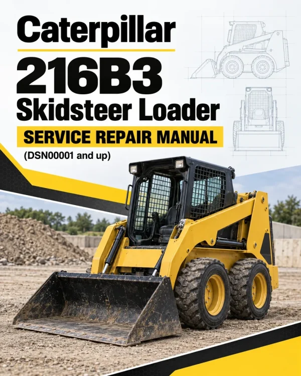 Caterpillar CAT 216B3 Skidsteer Loader Service Repair Manual (DSN00001 and up) Caterpillar CAT 216B3 Skidsteer Loader Service Repair Manual (DSN00001 and up)