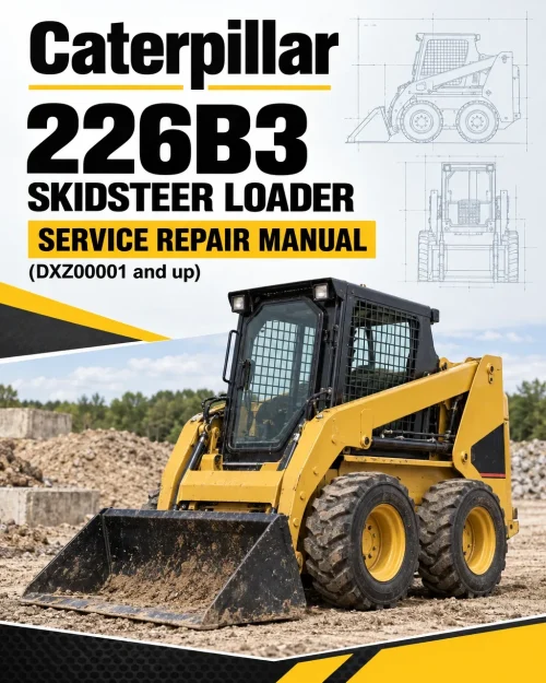 Caterpillar CAT 226B3 Skidsteer Loader Service Repair Manual (DXZ00001 and up) Caterpillar CAT 226B3 Skidsteer Loader Service Repair Manual (DXZ00001 and up)