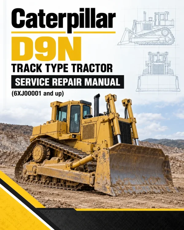 Caterpillar CAT D9N Track Type Tractor Service Repair Manual (6XJ00001 and up)