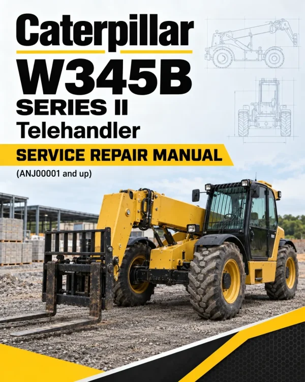 Caterpillar CAT W345B SERIES II Telehandler Service Repair Manual (ANJ00001 and up) Caterpillar CAT W345B SERIES II Telehandler Service Repair Manual (ANJ00001 and up)