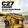 Caterpillar CAT C27 Engine Service Repair Manual (WJC00001 and up) Caterpillar CAT C27 Engine Service Repair Manual (WJC00001 and up)