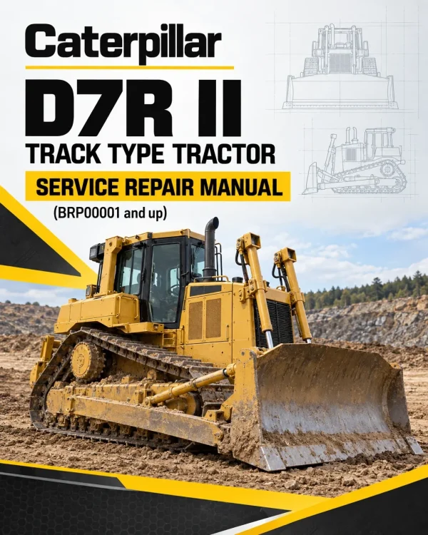 Caterpillar CAT D7R II Track Type Tractor Service Repair Manual (BRP00001 and up) Caterpillar CAT D7R II Track Type Tractor Service Repair Manual (BRP00001 and up)