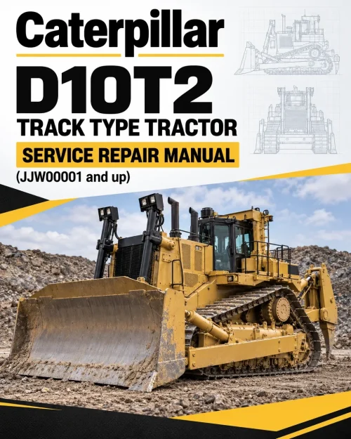 Caterpillar CAT D10T2 Track Type Tractor Service Repair Manual (JJW00001 and up)