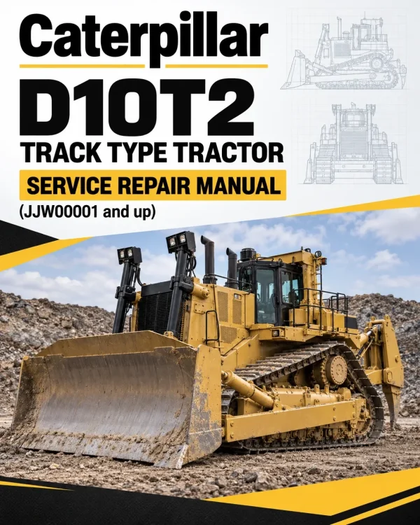 Caterpillar CAT D10T2 Track Type Tractor Service Repair Manual (JJW00001 and up)