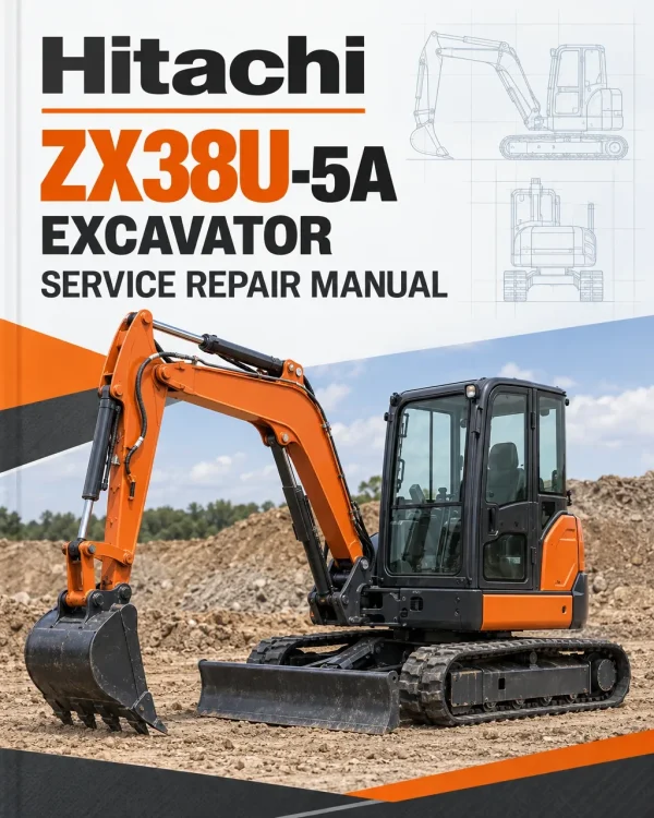 Hitachi ZX38U-5A Excavator Service Repair Manual Hitachi ZX38U-5A Excavator Service Repair Manual