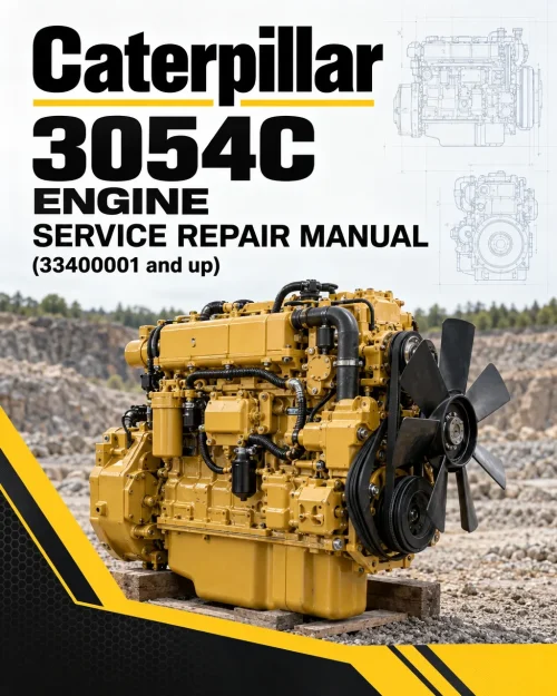Caterpillar CAT 3054C Engine Service Repair Manual (33400001 and up) Caterpillar CAT 3054C Engine Service Repair Manual (33400001 and up)