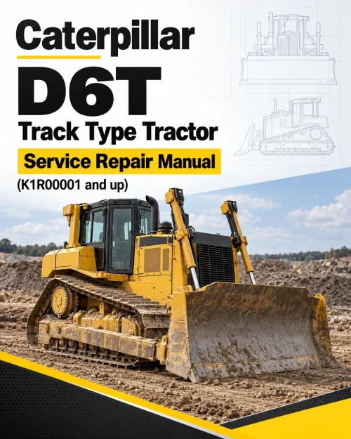 Caterpillar CAT D6T Track Type Tractor Service Repair Manual (K1R00001 and up)