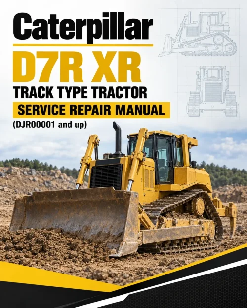 Caterpillar CAT D7R XR Track Type Tractor Service Repair Manual (DJR00001 and up)