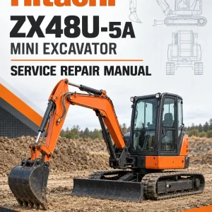 Hitachi ZX48U-5A Mini Excavator Service Repair Manual