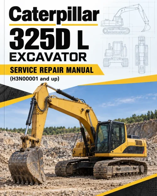 Caterpillar CAT 325D L Excavator Service Repair Manual (H3N00001 and up)