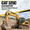 Caterpillar CAT 325C Excavator Service Repair Manual (MSG00001 and up)