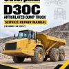 Caterpillar CAT D30C Articulated Dump Truck Service Repair Manual (7ZC00001 till 00257)