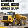 Caterpillar CAT D25D, D30D Articulated Dump Truck Service Repair Manual (1HK00674 and up)