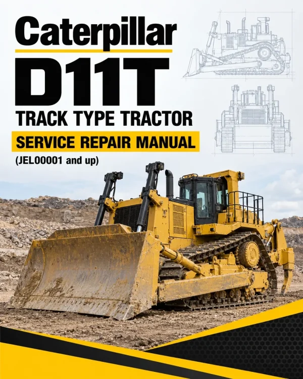 Caterpillar CAT D11T Track Type Tractor Service Repair Manual (JEL00001 and up)