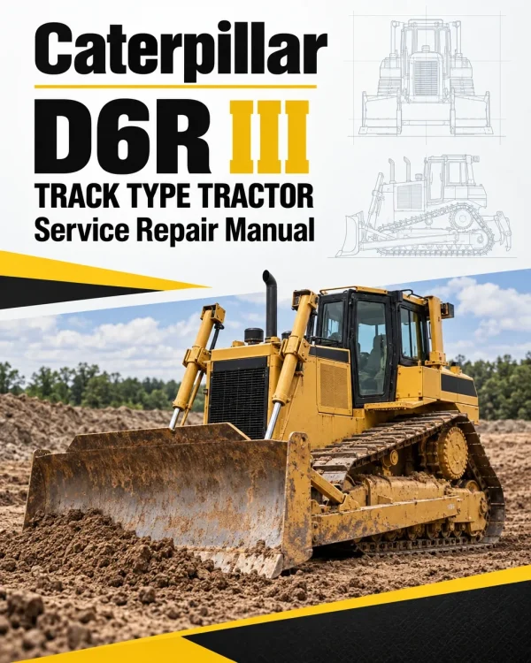 Caterpillar CAT D6R III Track Type Tractor Service Repair Manual (RFC00001 and up)